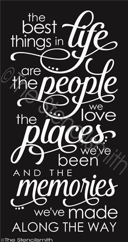 2485 - the best things in life are - The Stencilsmith