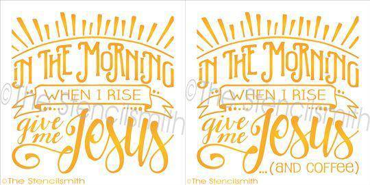 2497 - In the morning when I rise - The Stencilsmith