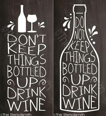 2505 - Don't keep things bottled up - The Stencilsmith