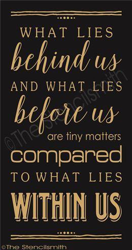 2512 - What lies behind us - The Stencilsmith