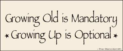 Growing Old... Growing Up - The Stencilsmith
