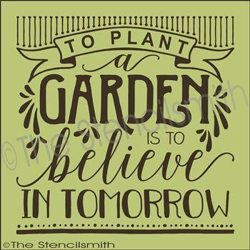2522 - To Plant a Garden - The Stencilsmith