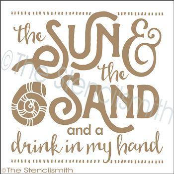 2527 - The SUN and the SAND - The Stencilsmith