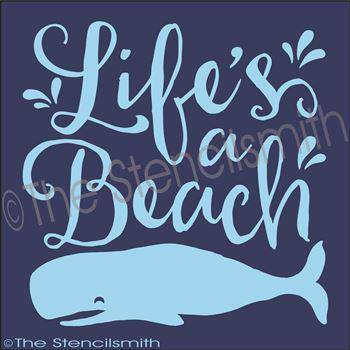 2529 - Life's a Beach - The Stencilsmith