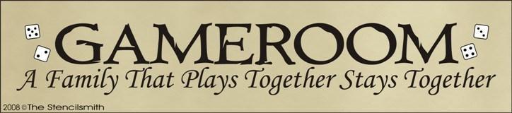 253 - GAMEROOM - The Stencilsmith