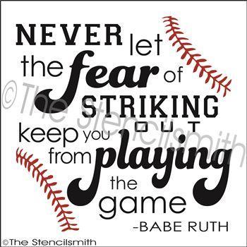 2552 - Never let the fear - The Stencilsmith