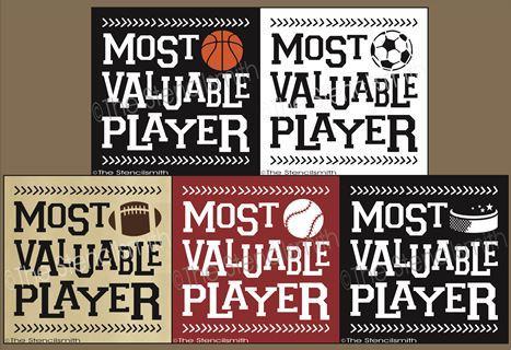 2565 - Most Valuable Player - The Stencilsmith