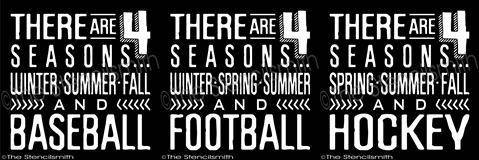 2566 - There are 4 seasons - The Stencilsmith