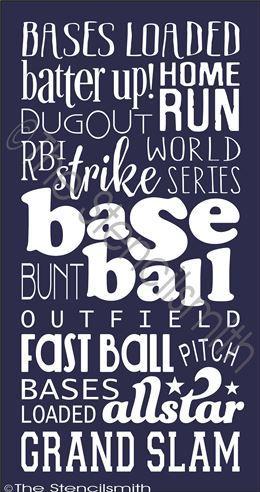 2571 - BASEBALL - The Stencilsmith
