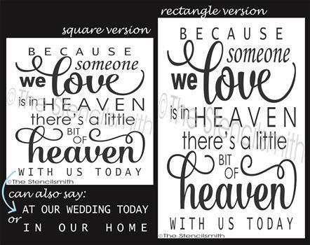 2581 - because someone we love - The Stencilsmith