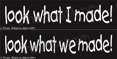 2587 - Look What I Made - The Stencilsmith