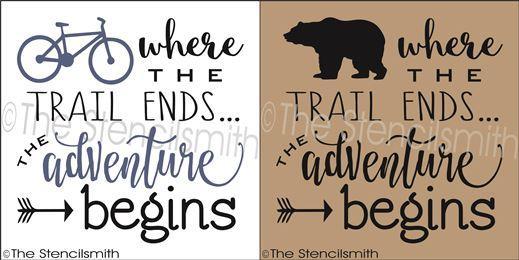 2606 - Where the trail ends - The Stencilsmith