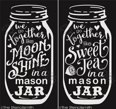 2620 - We go together like Moonshine / Sweet Tea - The Stencilsmith