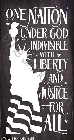 2653 - One Nation Under God - The Stencilsmith
