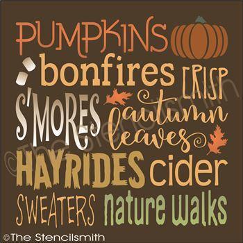 2726 - Fall Fun - The Stencilsmith