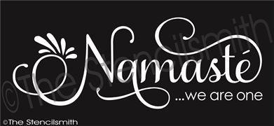 2745 - Namaste' ...we are one - The Stencilsmith