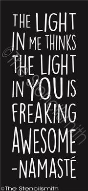 2746 - The light in me ... freaking awesome - The Stencilsmith