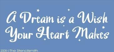275 - A Dream is a Wish your Heart Makes - The Stencilsmith