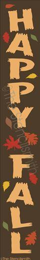 2765 - Happy Fall - The Stencilsmith
