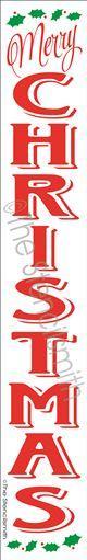 2766 - Merry Christmas - The Stencilsmith