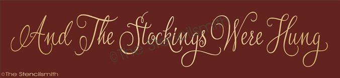 2799 - And The Stockings Were Hung - The Stencilsmith