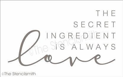 2813 - The secret ingredient - The Stencilsmith