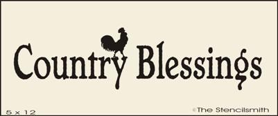 Country Blessings - A - The Stencilsmith