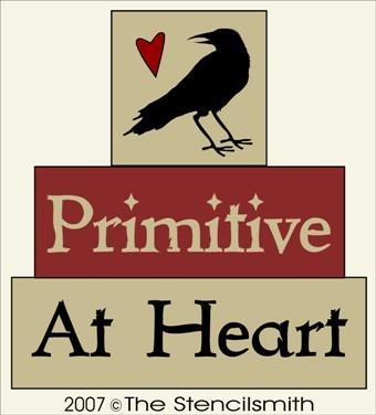 2828 - Primitive At Heart - BLOCK - The Stencilsmith