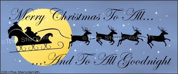286 - Merry Christmas To All - The Stencilsmith