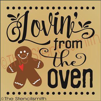 2918 - Lovin' from the oven - The Stencilsmith