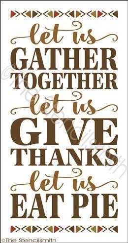 2919 - Let us gather together - The Stencilsmith