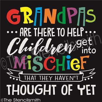 2929 - Grandpas are there to - The Stencilsmith