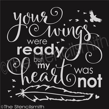 2949 - Your wings were ready - The Stencilsmith