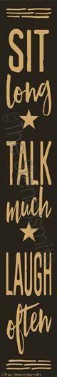2979 - Sit Long Talk Much - The Stencilsmith