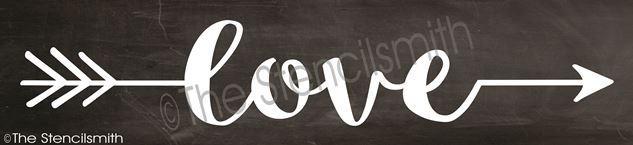 2992 - love (arrow) - The Stencilsmith