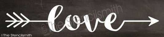 2992 - love (arrow) - The Stencilsmith