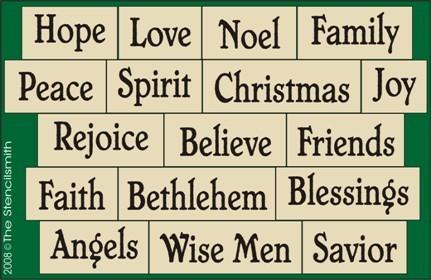 302 - Christmas Lot - The Stencilsmith