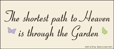 The shortest path to heaven - The Stencilsmith