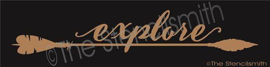 3031 - explore (arrow) - The Stencilsmith