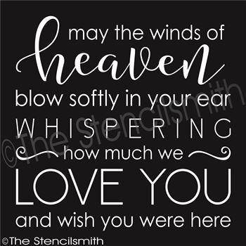 3032 - May the winds of heaven - The Stencilsmith