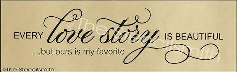 3038 - Every love story is beautiful - The Stencilsmith