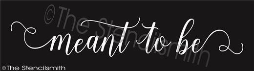 3056 - meant to be - The Stencilsmith