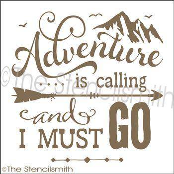 3057 - Adventure is calling - The Stencilsmith