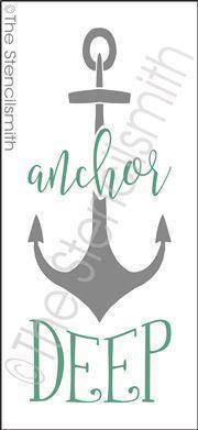 3081 - Anchor Deep - The Stencilsmith