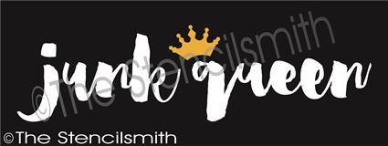 3086 - junk queen - The Stencilsmith