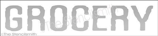 3105 - GROCERY - The Stencilsmith