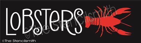 3109 - Lobsters - The Stencilsmith