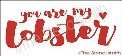 3111 - you are my lobster - The Stencilsmith