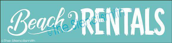 3121 - Beach RENTALS - The Stencilsmith