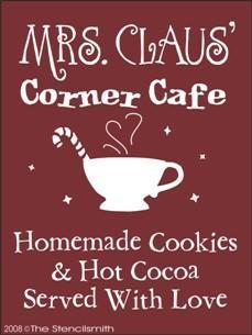 313 - Mrs. Claus' Corner Cafe - The Stencilsmith